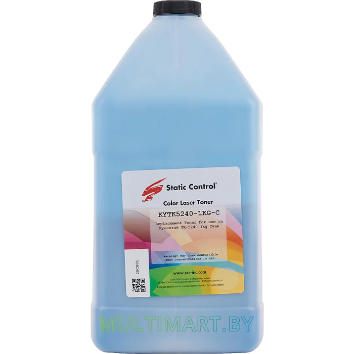 Тонер Static Control KYTK5240-1KG-C
